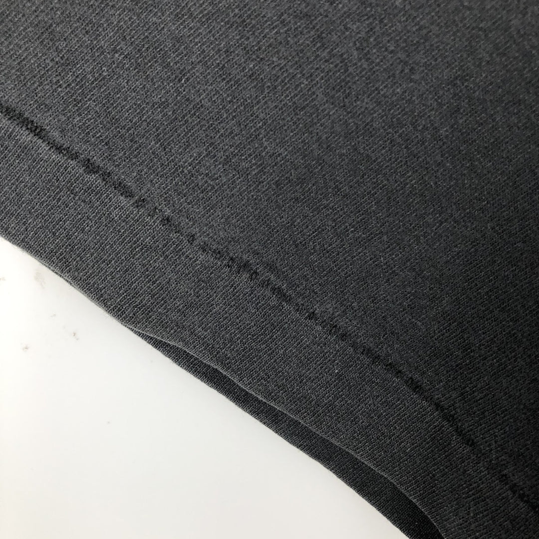~90'S Fruit of the Loom Print T-Shirt, Made in USA, Men's XL equivalent, Vintage cotton black type Vintage Second Hand