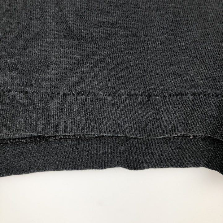~90'S Fruit of the Loom Print T-Shirt, Made in USA, Men's XL equivalent, Vintage cotton black type Vintage Second Hand