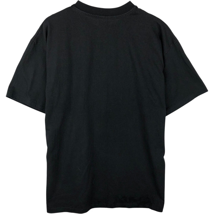 90'S Hanes HEAVYWEIGHT 50 cotton black type Vintage Second Hand