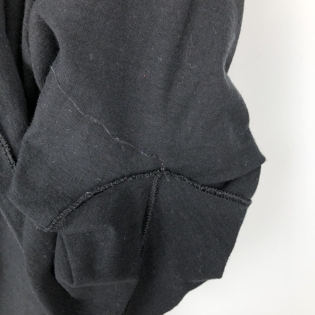 90'S Hanes HEAVYWEIGHT 50 cotton black type Vintage Second Hand