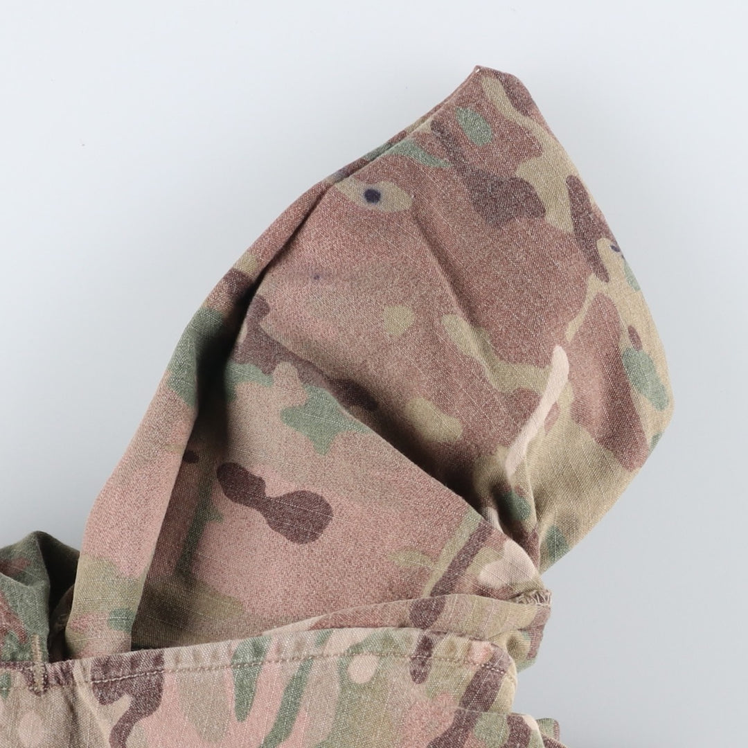 Authentic US military Multicam Camo Ripstop Military Cargo Pants, Size Large-Regular, Made in USA Rayon Khaki type Vintage Second Hand