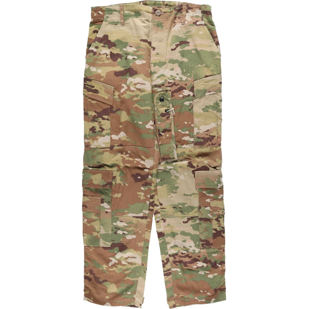 Camouflage Pattern Multicam Camo Military Cargo Pants Combat Pants Medium-Short Men's W34 Equivalent others Khaki type Vintage Second Hand