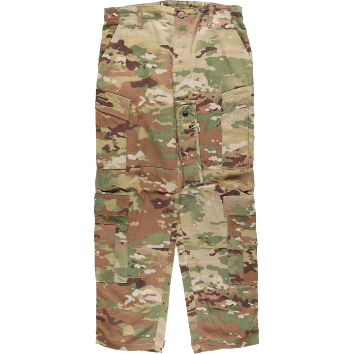 Camouflage Pattern Multicam Camo Military Cargo Pants Combat Pants Medium-Short Men's W34 Equivalent others Khaki type Vintage Second Hand