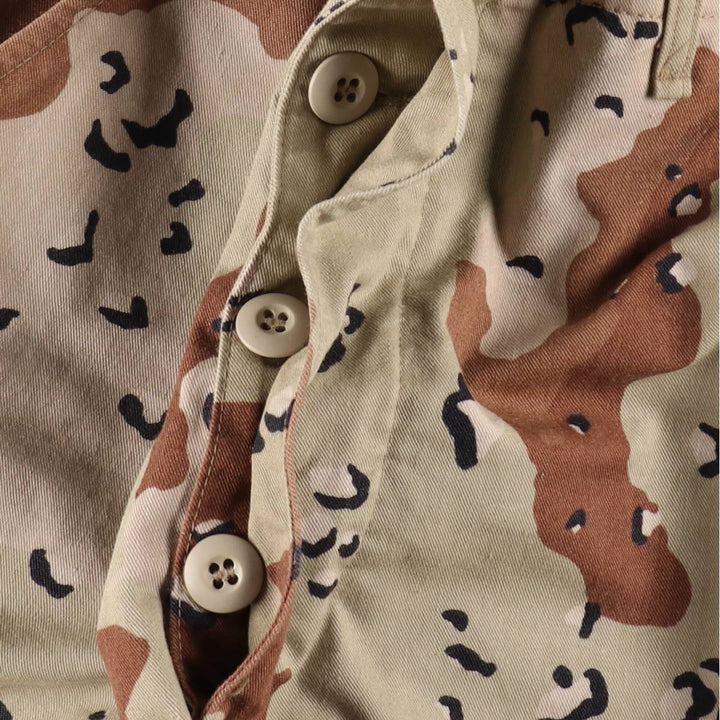 Camouflage Pattern 6C Desert Chocolate Chip Camo Military Cargo Pants Combat Pants Small-Long Men's W31 Equivalent cotton Beige type Vintage Second Hand