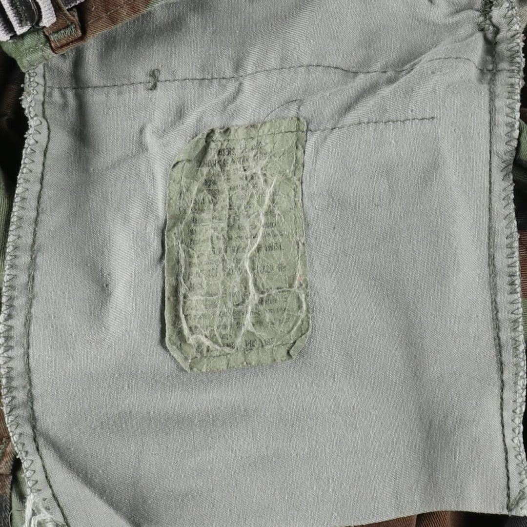 Camouflage Woodland Camo Military Cargo Pants/Combat Pants, Medium-Regular Size (Men's W34 equivalent) unclear Khaki type Vintage Second Hand