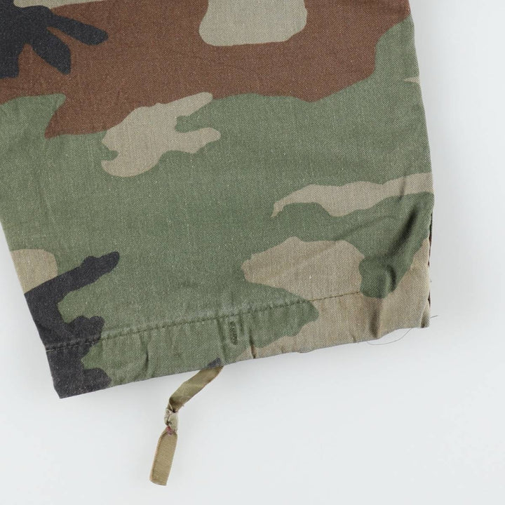 Camouflage Woodland Camo Military Cargo Pants/Combat Pants, Medium-Regular Size (Men's W34 equivalent) unclear Khaki type Vintage Second Hand