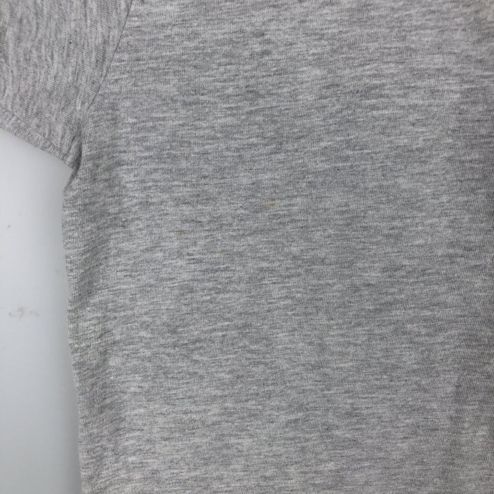 00'S Nike logo print T-shirt, men's XL size unclear gray type Vintage Second Hand