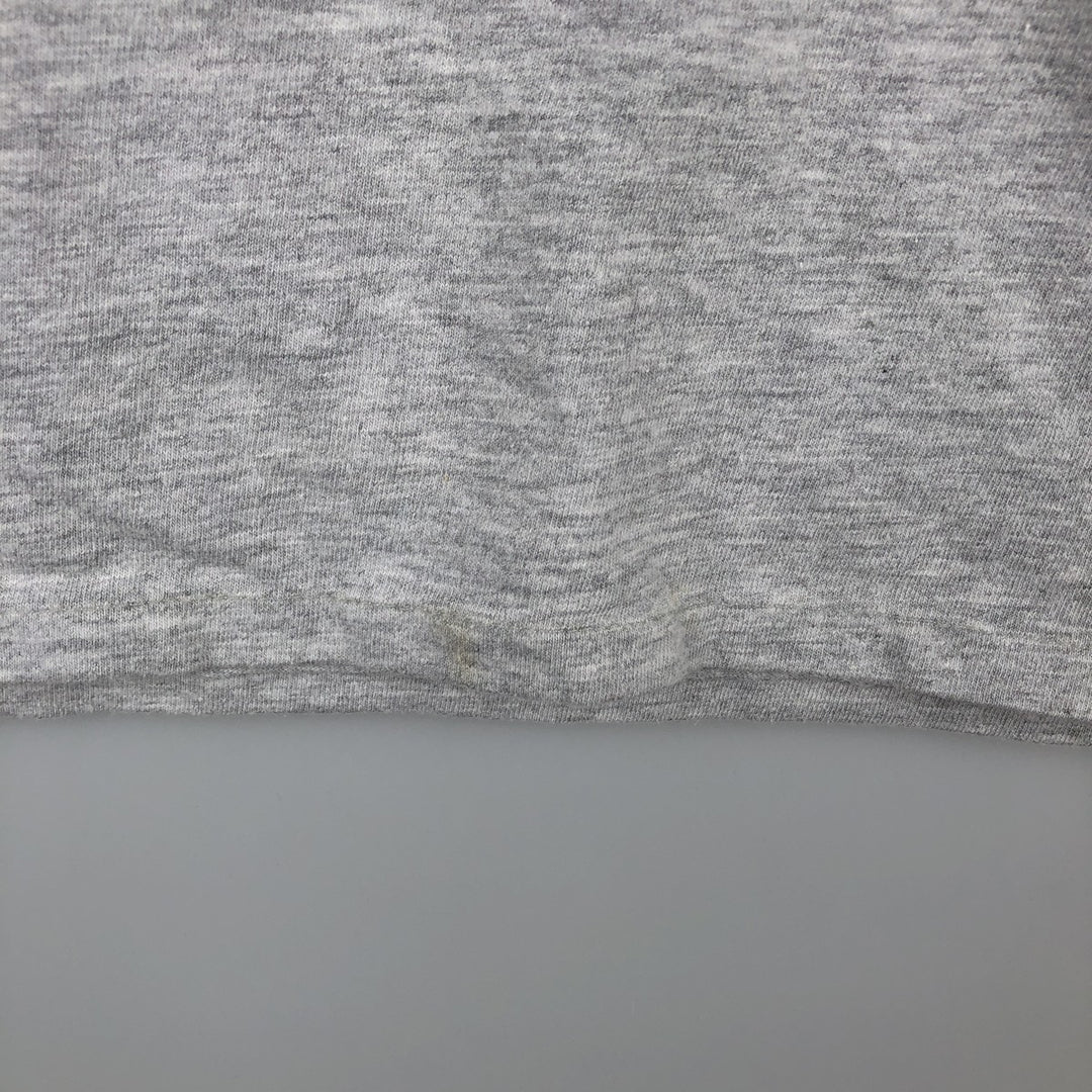 00'S Nike logo print T-shirt, men's XL size unclear gray type Vintage Second Hand