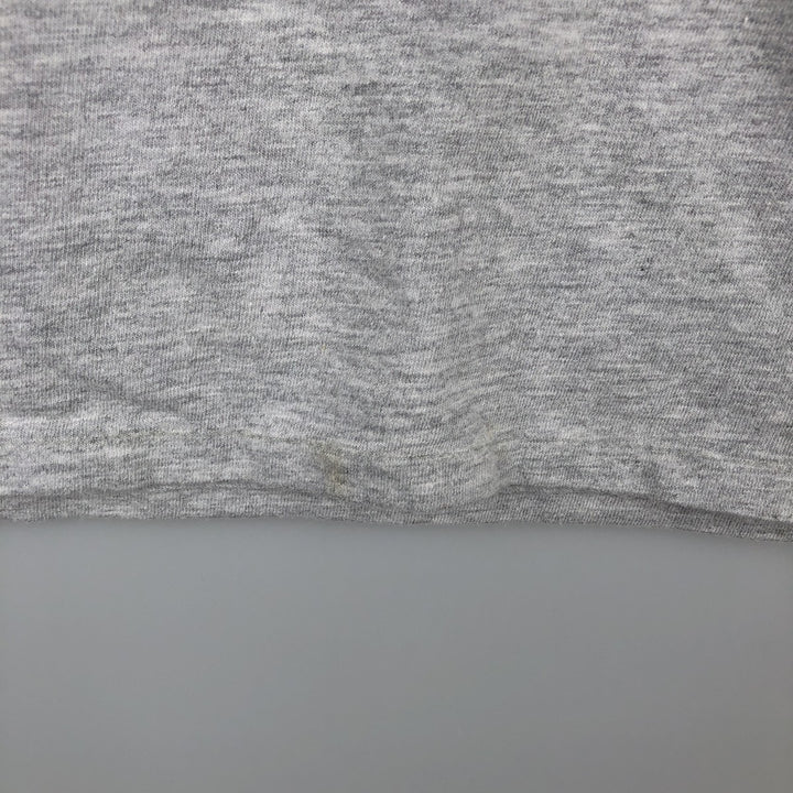 00'S Nike logo print T-shirt, men's XL size unclear gray type Vintage Second Hand
