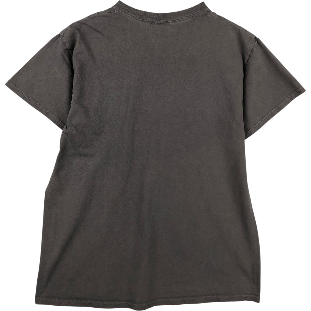 Thrasher Fire Pattern Sport Print T-Shirt, Men's Size M (approx.) cotton gray type Vintage Second Hand