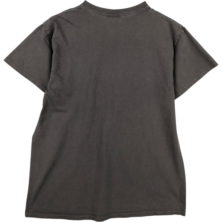 Thrasher Fire Pattern Sport Print T-Shirt, Men's Size M (approx.) cotton gray type Vintage Second Hand