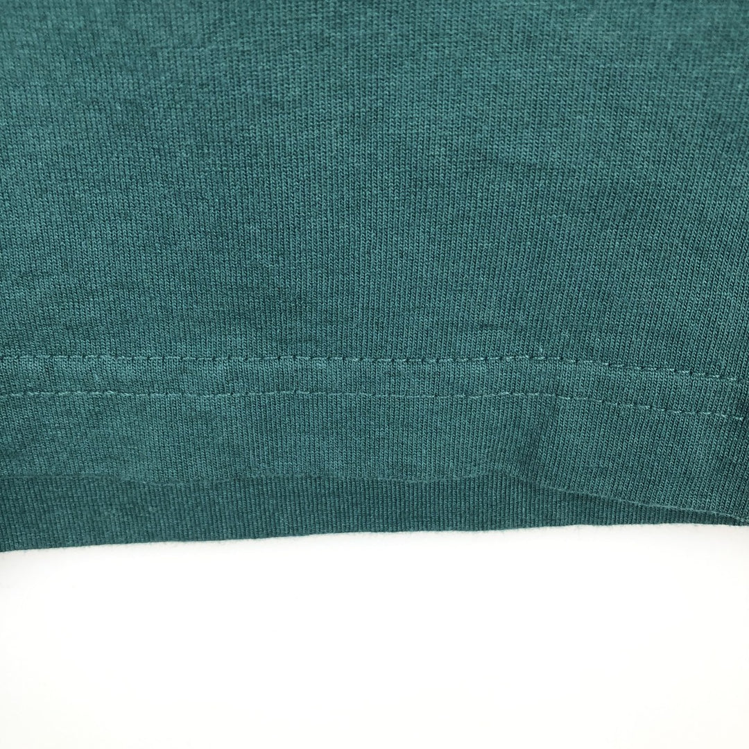90'S Nike Logo Print T-Shirt, Men's Size L, Vintage cotton green type Vintage Second Hand