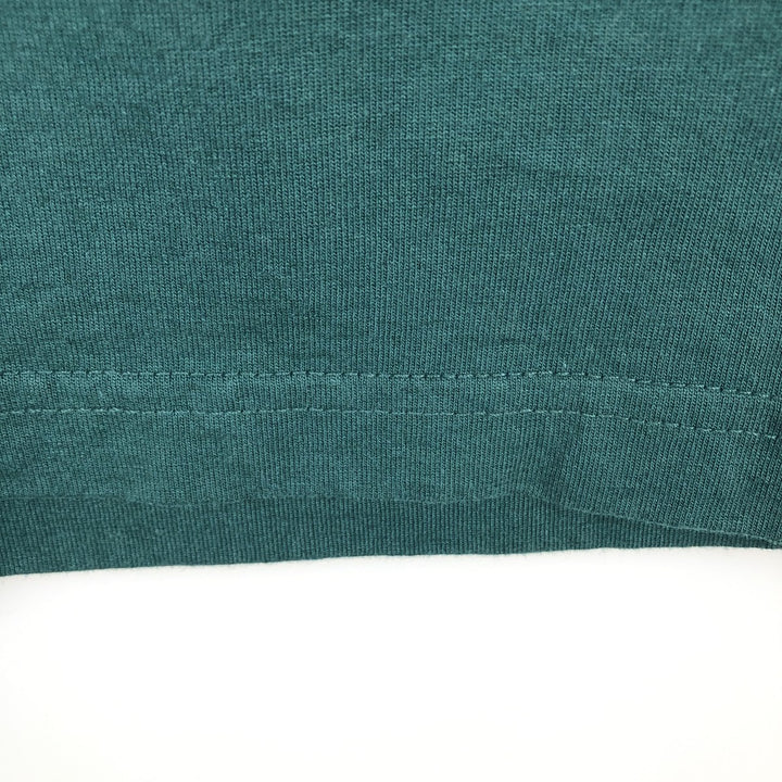 90'S Nike Logo Print T-Shirt, Men's Size L, Vintage cotton green type Vintage Second Hand