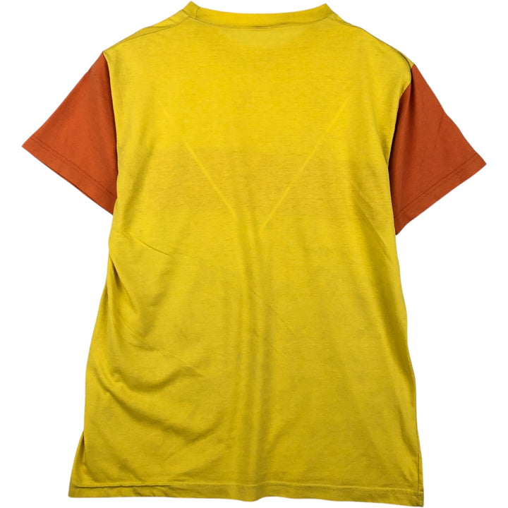 Nike one-point logo t-shirt, men's size M (equivalent), vintage. unclear yellow type Vintage Second Hand