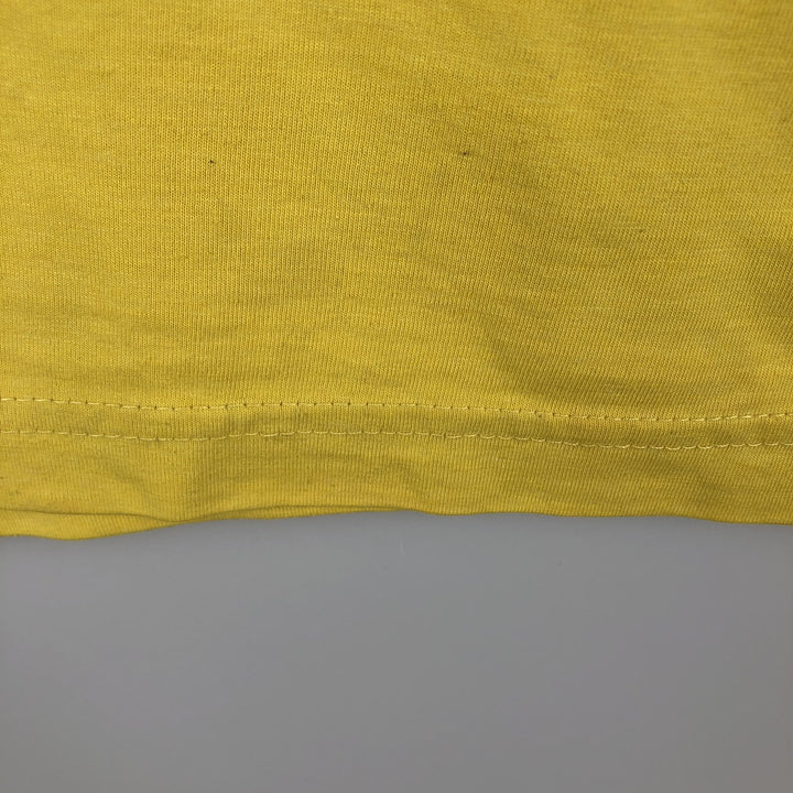 Nike one-point logo t-shirt, men's size M (equivalent), vintage. unclear yellow type Vintage Second Hand