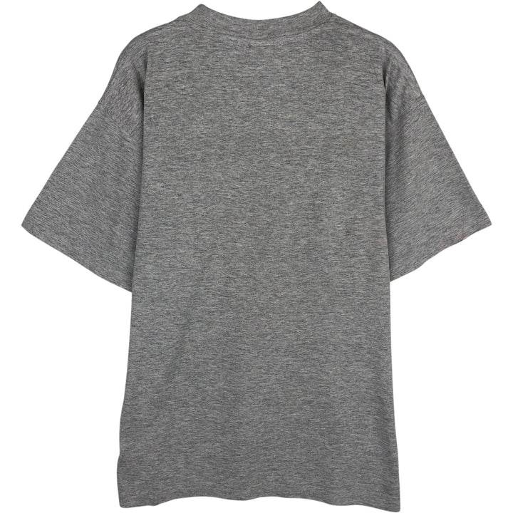 90s-era Nike one-point logo t-shirt, men's size M equivalent, vintage. unclear gray type Vintage Second Hand