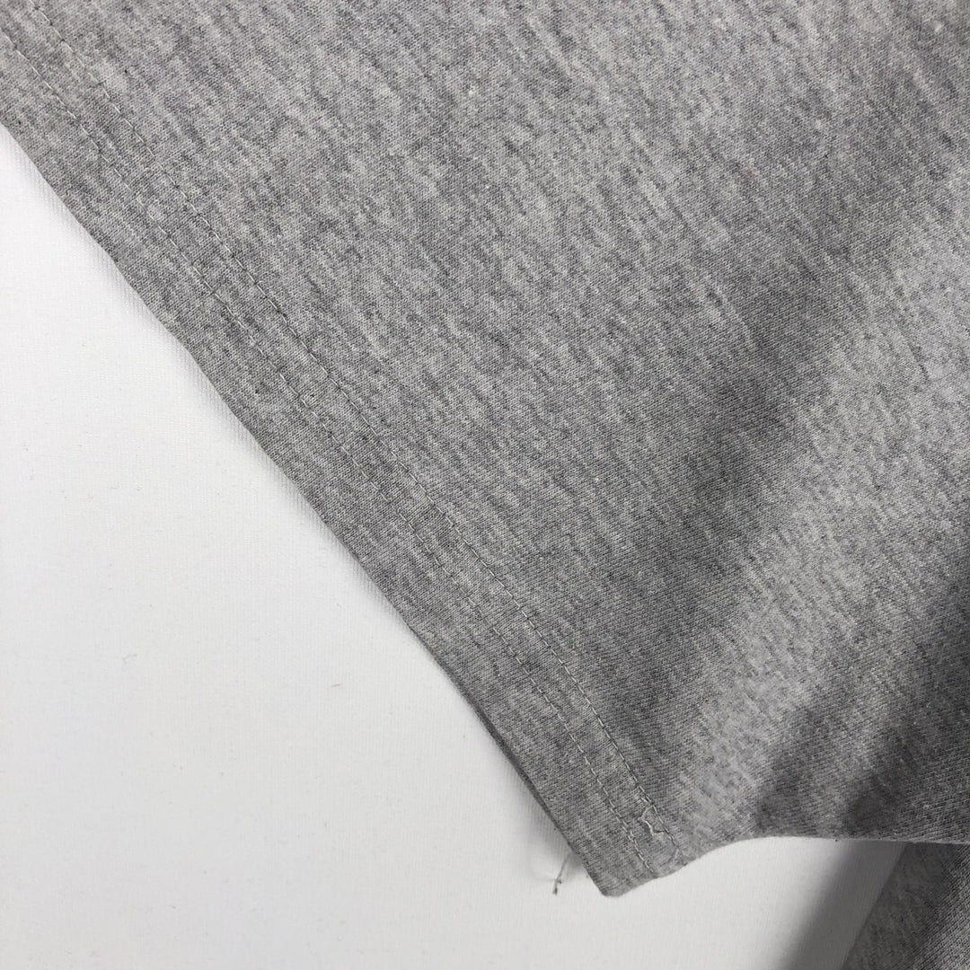 2000'S Nike sports print T-shirt, men's size M (approx.) cotton gray type Vintage Second Hand