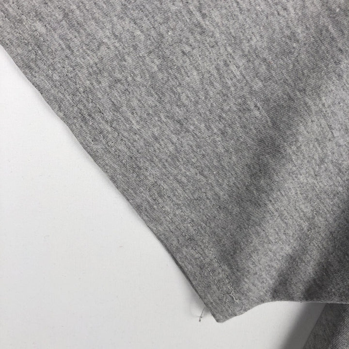 2000'S Nike sports print T-shirt, men's size M (approx.) cotton gray type Vintage Second Hand
