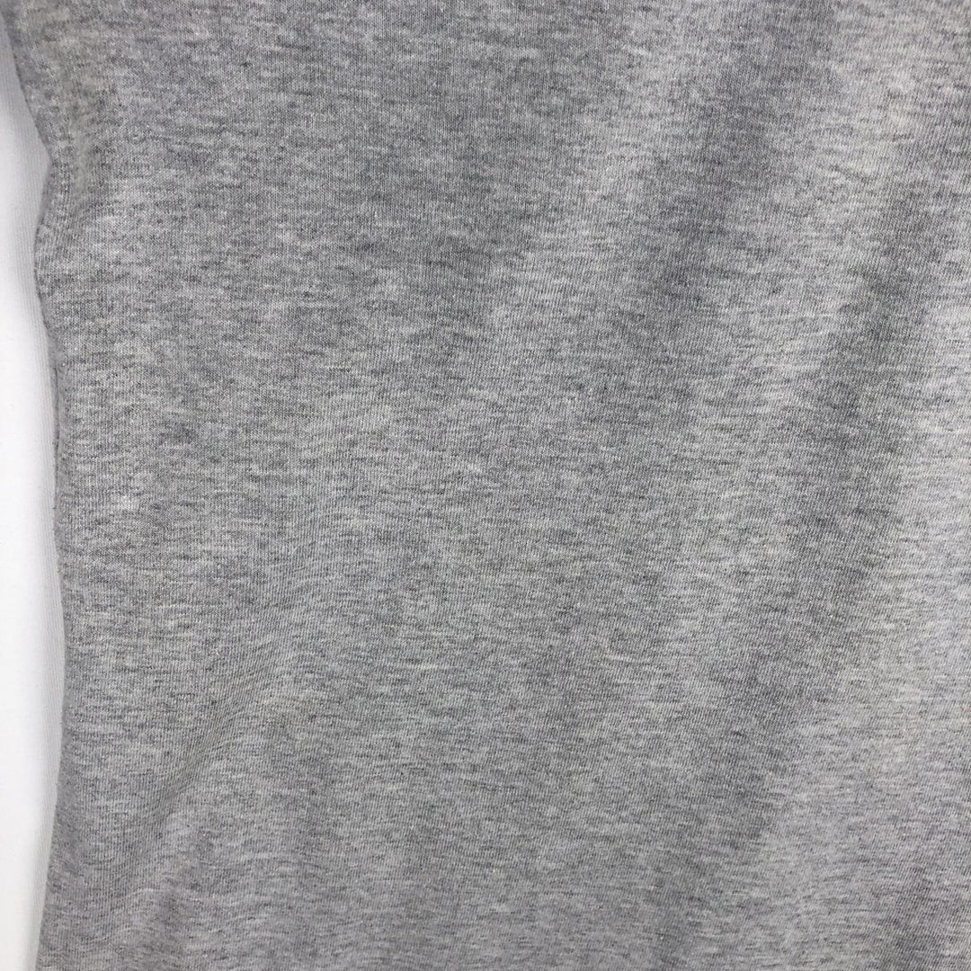 2000'S Nike sports print T-shirt, men's size M (approx.) cotton gray type Vintage Second Hand