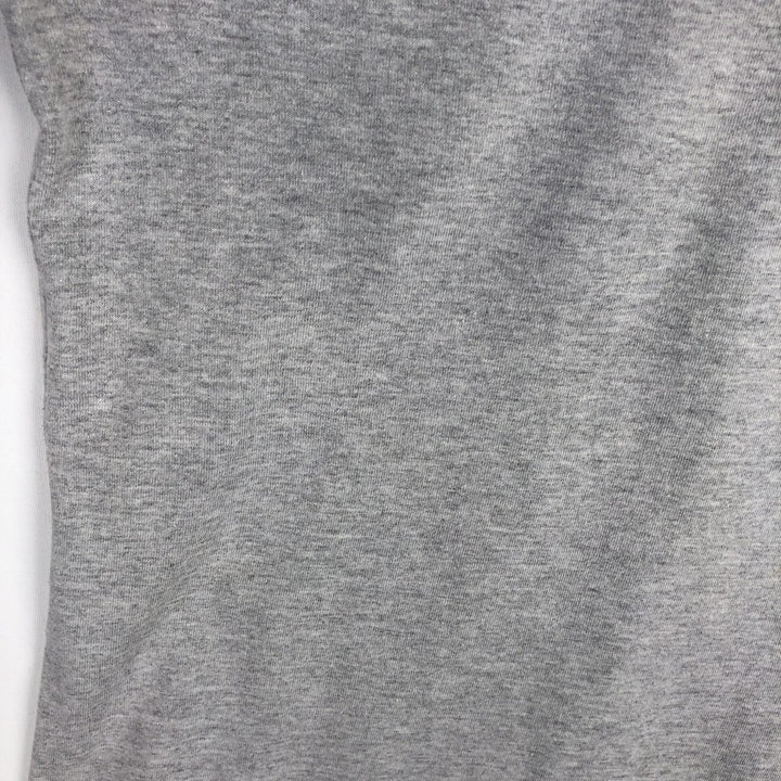 2000'S Nike sports print T-shirt, men's size M (approx.) cotton gray type Vintage Second Hand