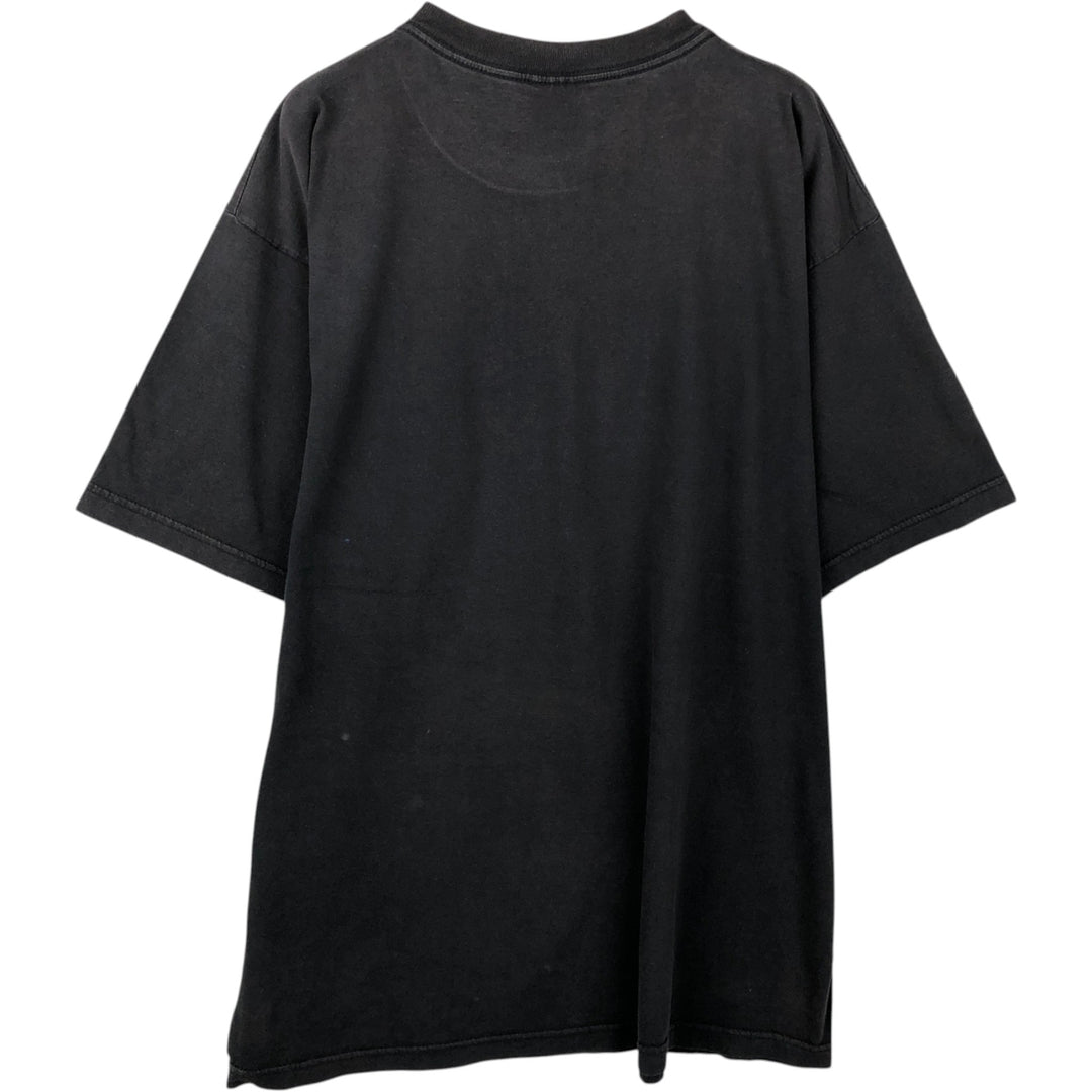 Umbro logo print T-shirt, men's size XXL equivalent. cotton black type Vintage Second Hand