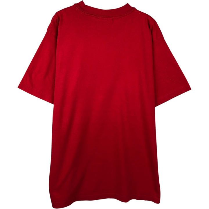 90s-00'S Umbro logo print T-shirt, men's size L equivalent, vintage. cotton red type Vintage Second Hand