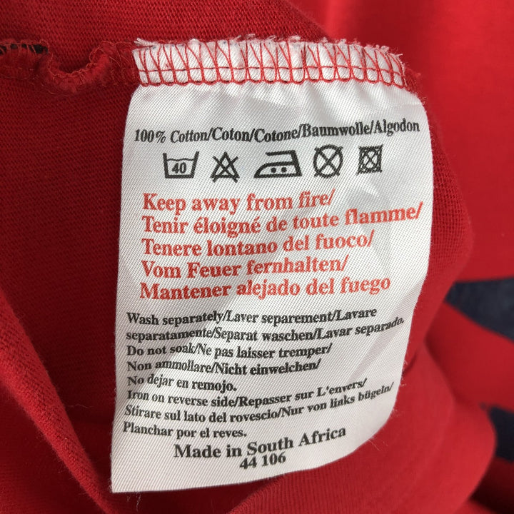 90s-00'S Umbro logo print T-shirt, men's size L equivalent, vintage. cotton red type Vintage Second Hand