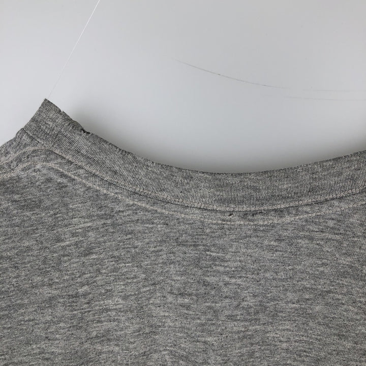 90'S Nike Logo Print T-Shirt, Men's Size L, Vintage cotton gray type Vintage Second Hand