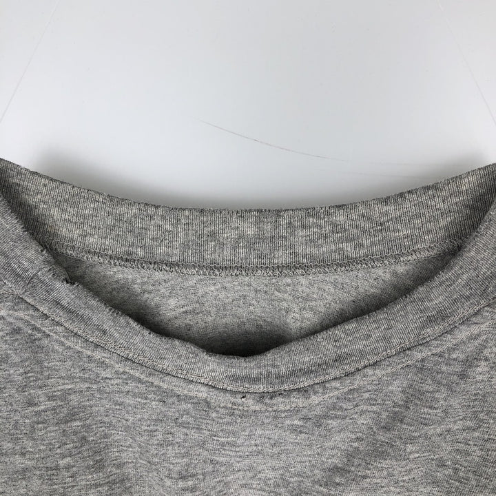 90'S Nike Logo Print T-Shirt, Men's Size L, Vintage cotton gray type Vintage Second Hand