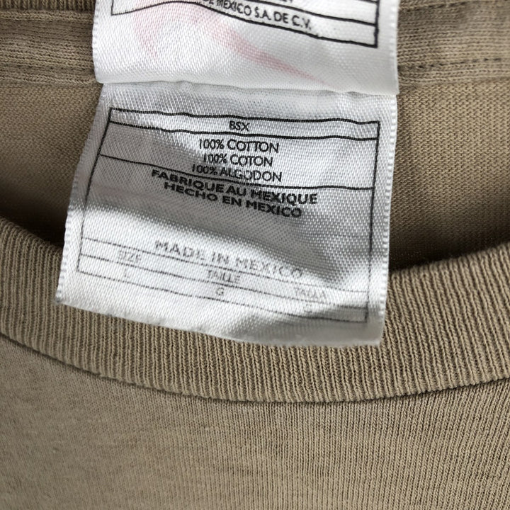 90'S Nike Logo T-Shirt, Men's Size L (approx.), Vintage cotton Beige type Vintage Second Hand