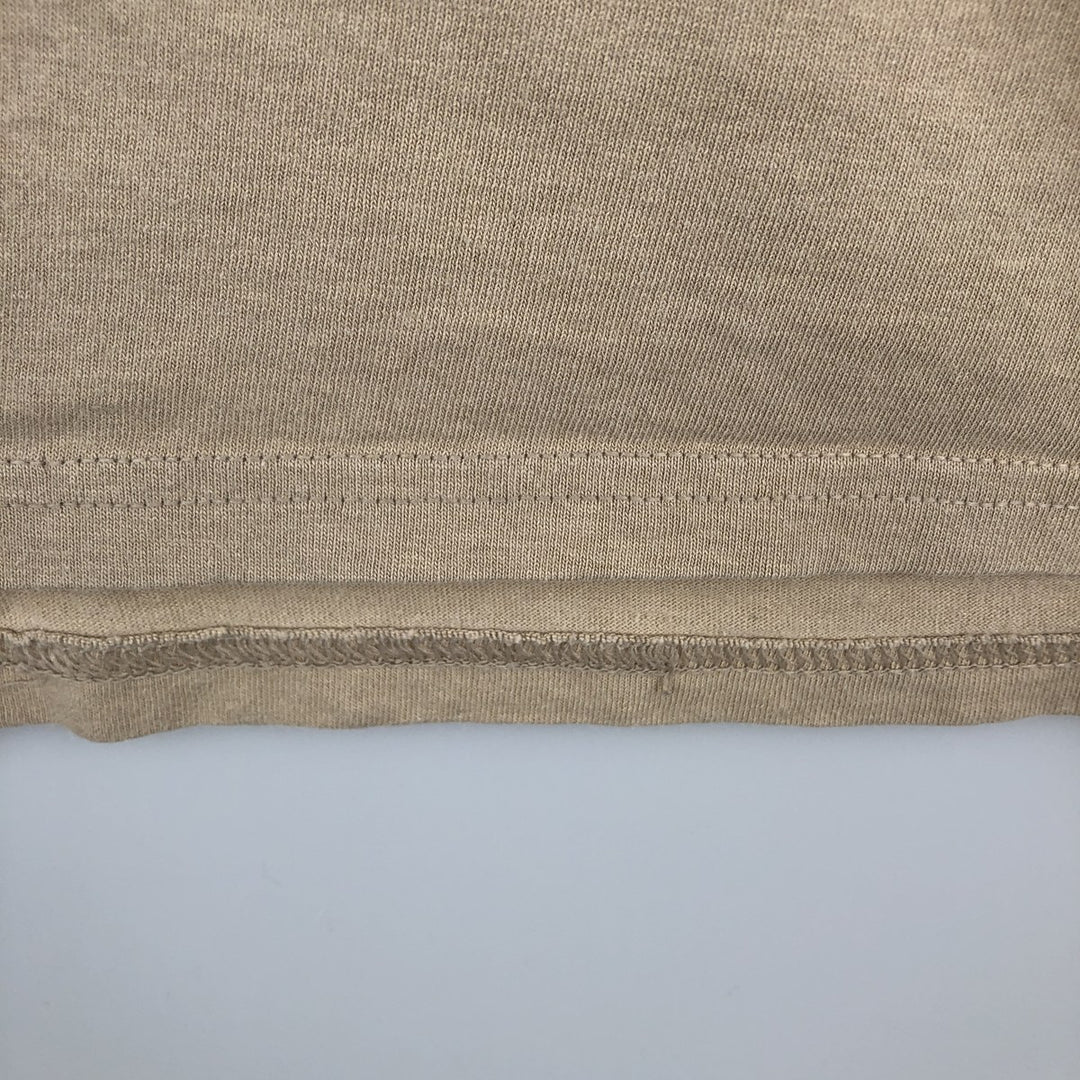 90'S Nike Logo T-Shirt, Men's Size L (approx.), Vintage cotton Beige type Vintage Second Hand