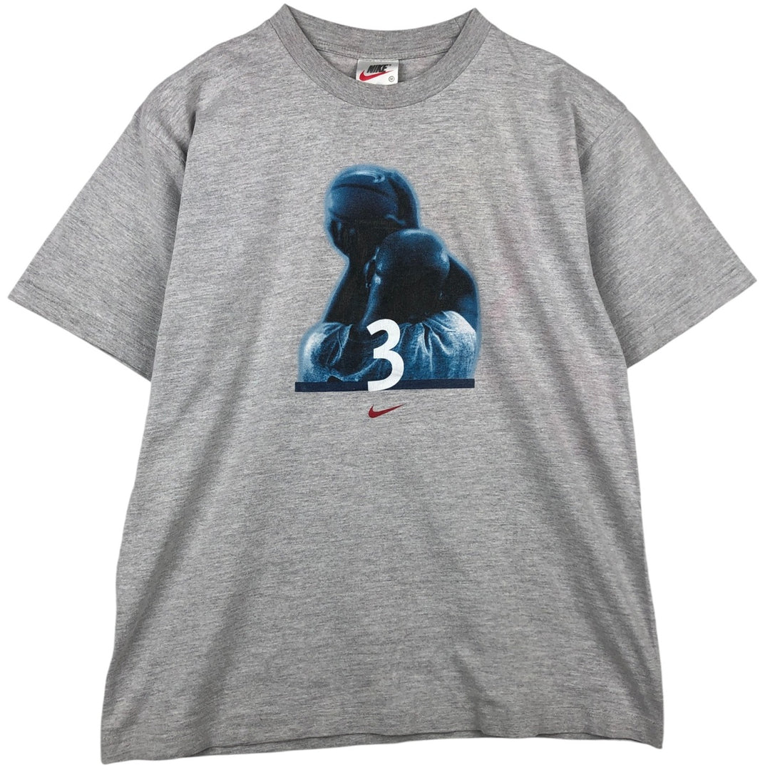 90'S Nike Michael Jordan Print T-Shirt, Men's Size M (approx.), Vintage cotton gray type Vintage Second Hand