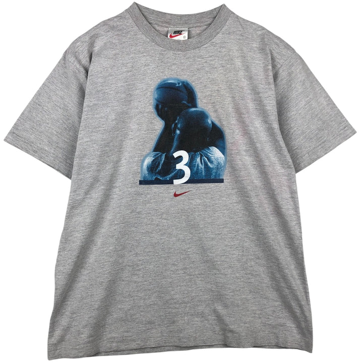 90'S Nike Michael Jordan Print T-Shirt, Men's Size M (approx.), Vintage cotton gray type Vintage Second Hand