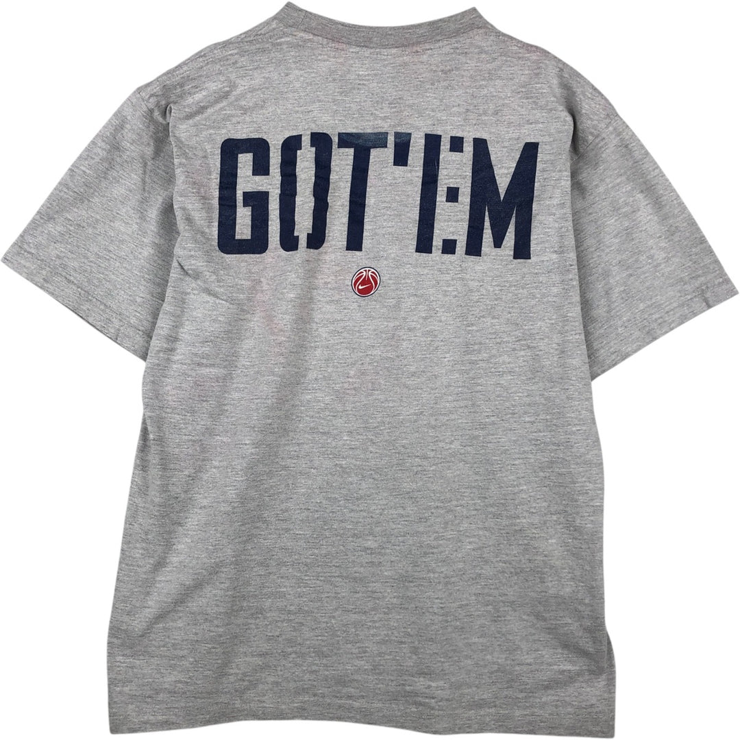 90'S Nike Michael Jordan Print T-Shirt, Men's Size M (approx.), Vintage cotton gray type Vintage Second Hand