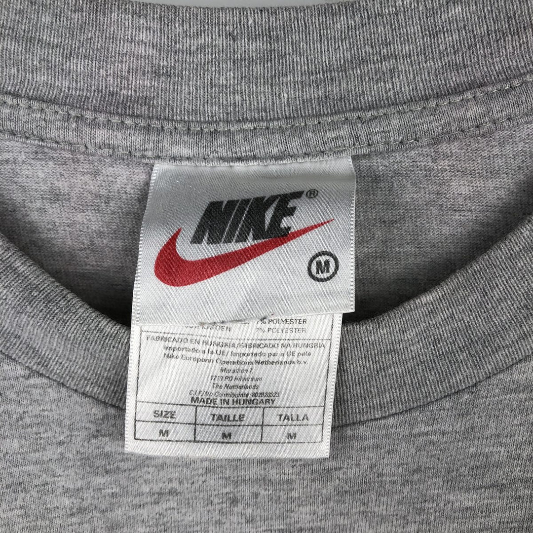 90'S Nike Michael Jordan Print T-Shirt, Men's Size M (approx.), Vintage cotton gray type Vintage Second Hand