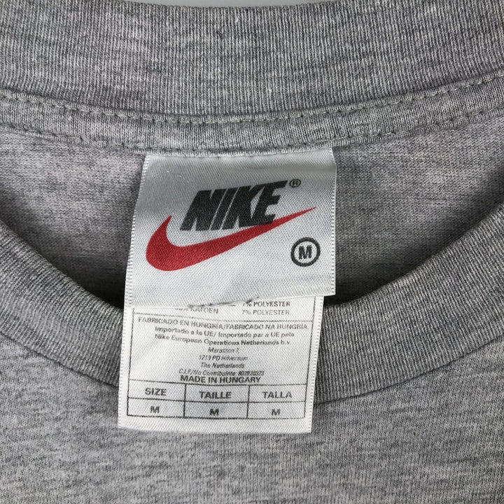 90'S Nike Michael Jordan Print T-Shirt, Men's Size M (approx.), Vintage cotton gray type Vintage Second Hand