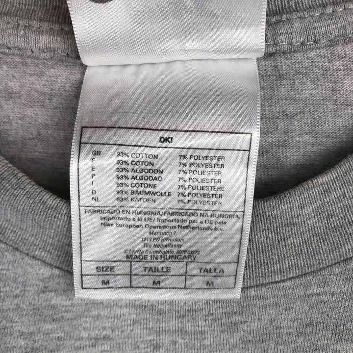 90'S Nike Michael Jordan Print T-Shirt, Men's Size M (approx.), Vintage cotton gray type Vintage Second Hand