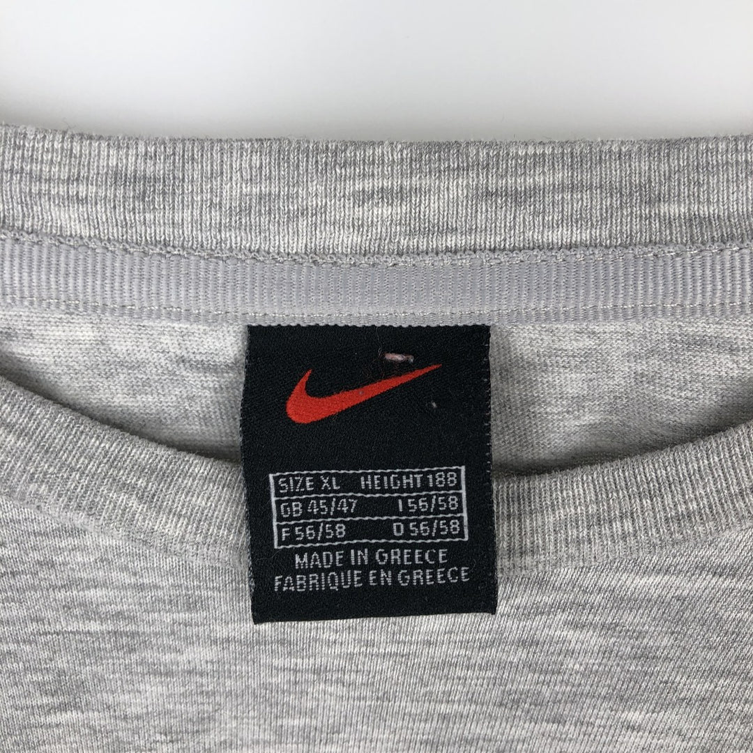 90'S Nike One Point Logo T-shirt, Men's XL, Vintage unclear gray type Vintage Second Hand