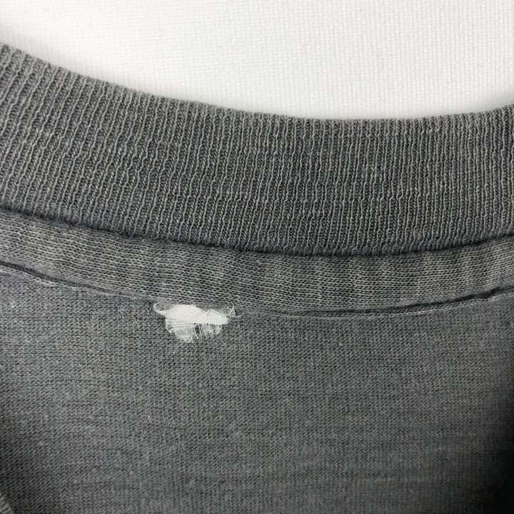 Adidas logo print t-shirt, men's size L (approx.), vintage. unclear gray type Vintage Second Hand