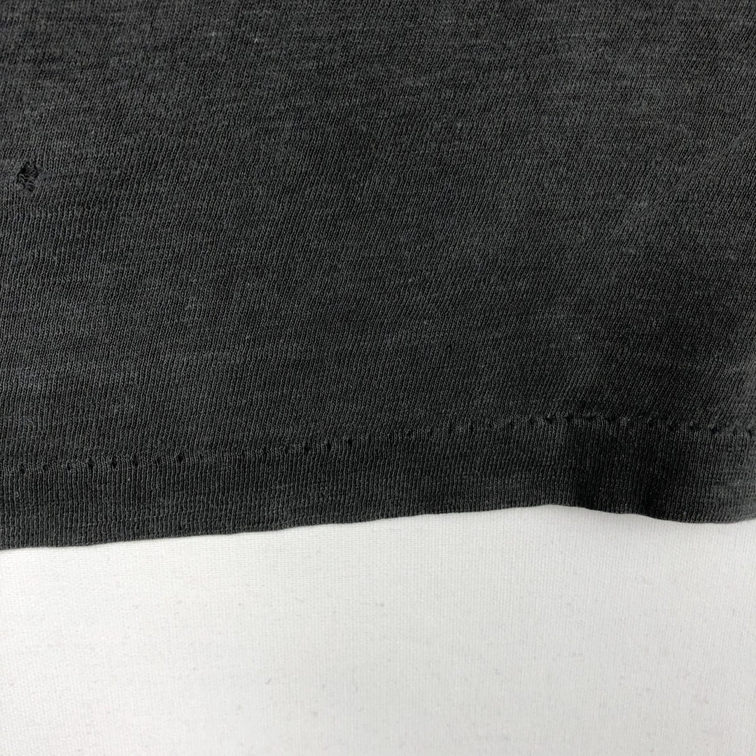 Adidas logo print t-shirt, men's size L (approx.), vintage. unclear gray type Vintage Second Hand