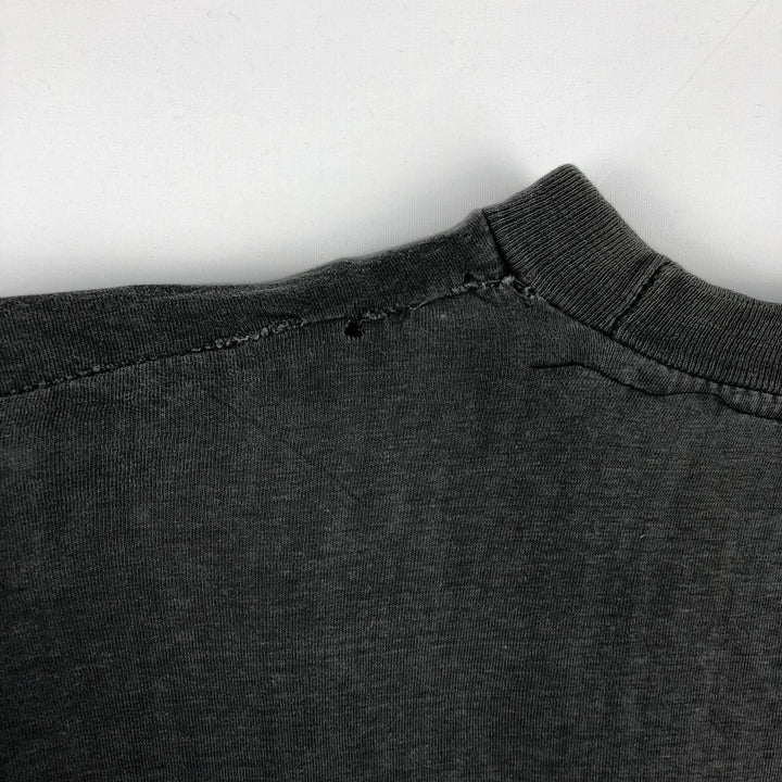 Adidas logo print t-shirt, men's size L (approx.), vintage. unclear gray type Vintage Second Hand