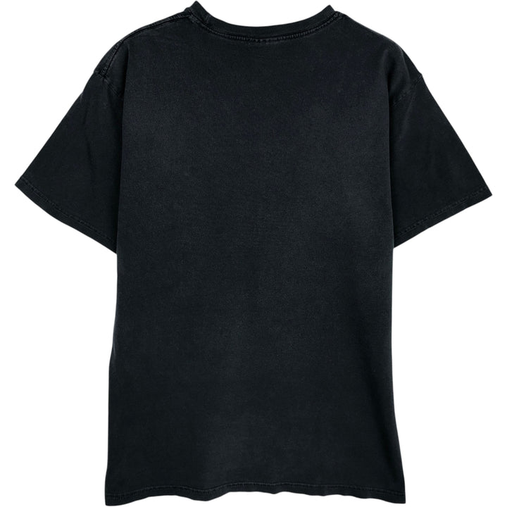 STUSSY surf skate T-shirt, size M for men cotton Charcoal Vintage Second Hand