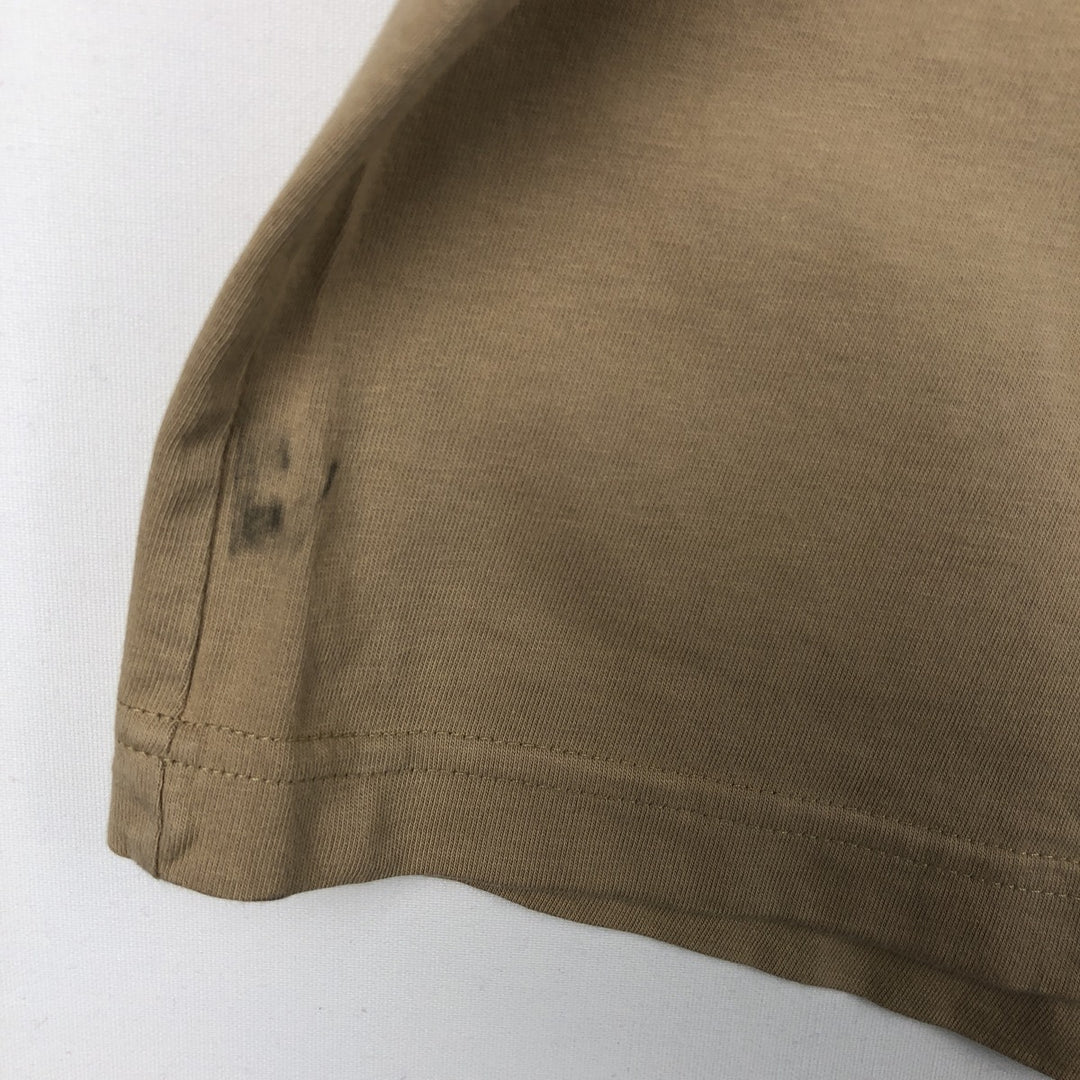 Quiksilver surf skate t-shirt, men's size L (approx.) cotton Beige type Vintage Second Hand