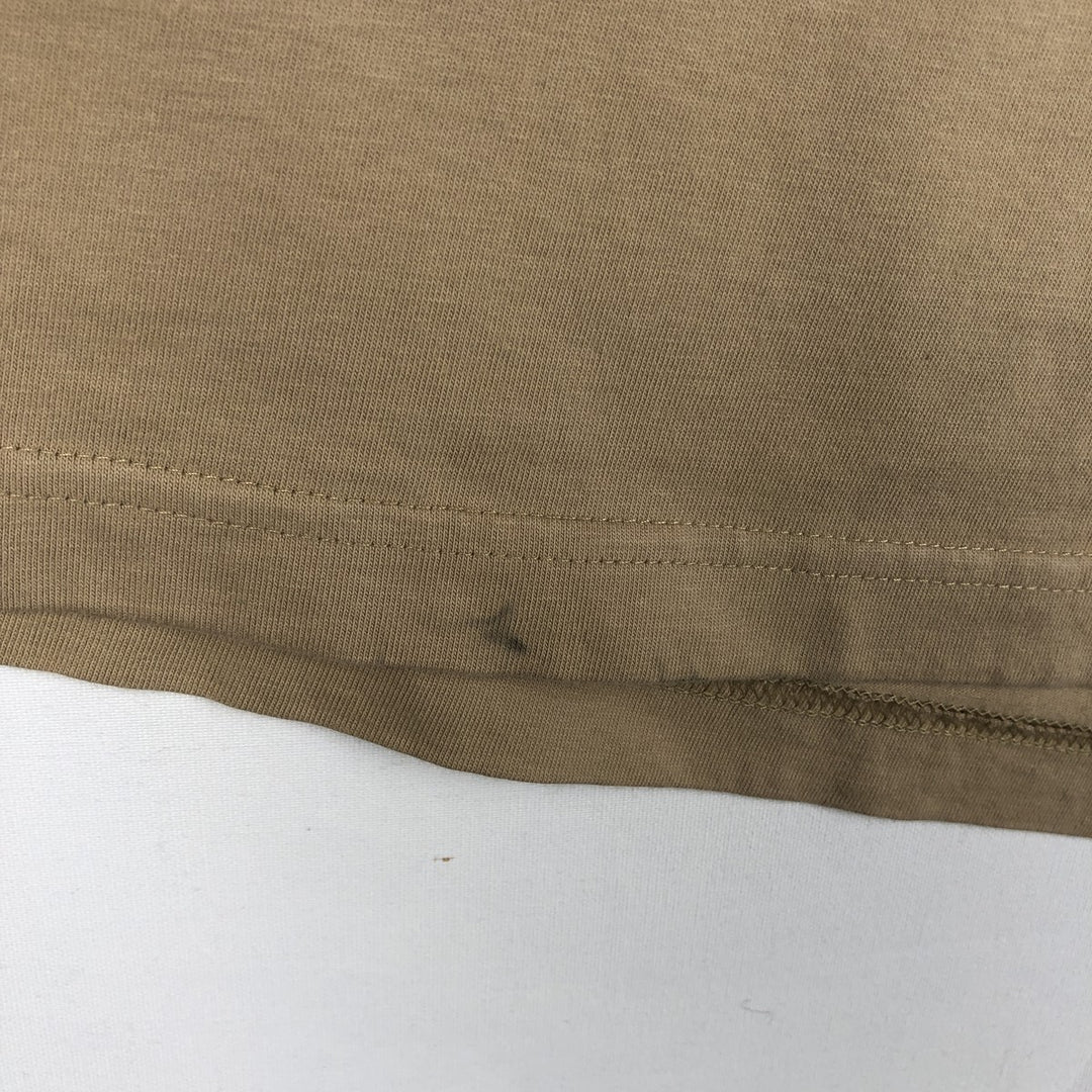 Quiksilver surf skate t-shirt, men's size L (approx.) cotton Beige type Vintage Second Hand