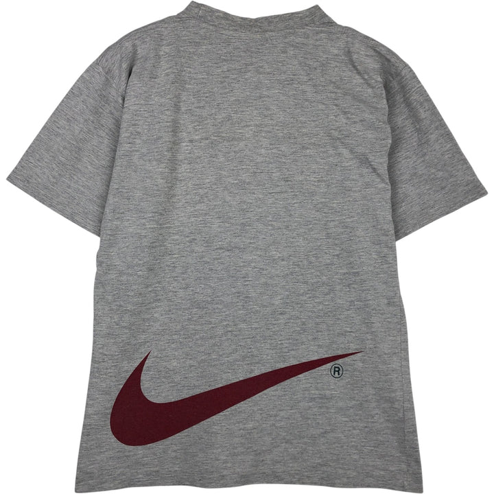 90'S Nike Logo Print T-Shirt, Men's S Size, Vintage cotton gray type Vintage Second Hand