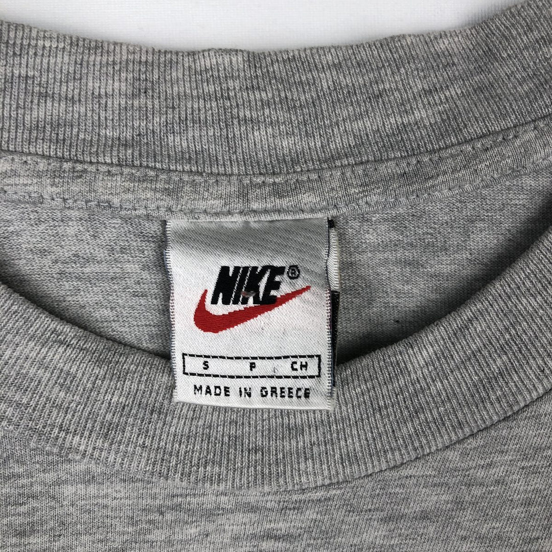 90'S Nike Logo Print T-Shirt, Men's S Size, Vintage cotton gray type Vintage Second Hand