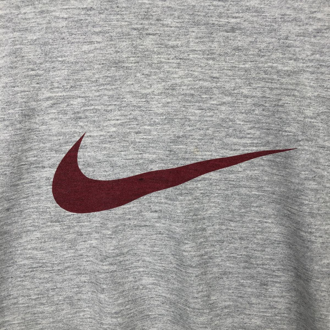 90'S Nike Logo Print T-Shirt, Men's S Size, Vintage cotton gray type Vintage Second Hand