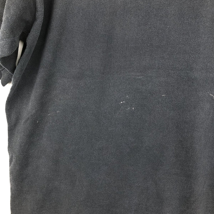 90'S NO FEAR surf skate T-shirt made in USA, men's XL size, vintage cotton black type Vintage Second Hand