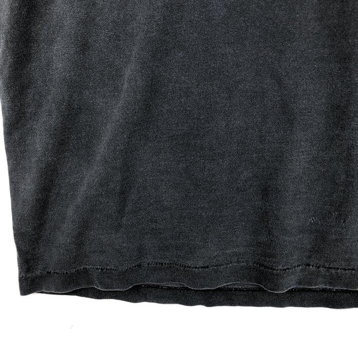 90'S NO FEAR surf skate T-shirt made in USA, men's XL size, vintage cotton black type Vintage Second Hand