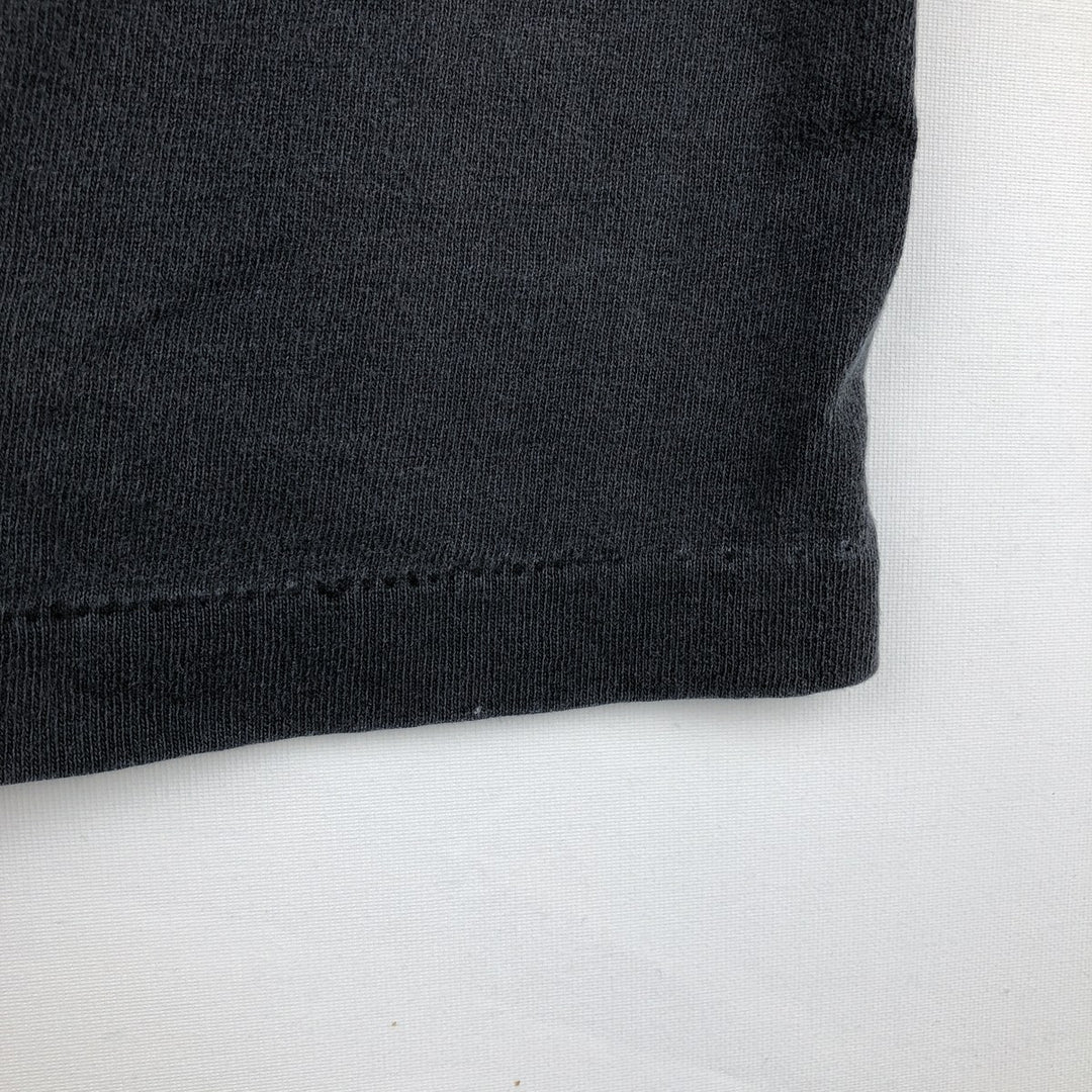 90'S NO FEAR surf skate T-shirt made in USA, men's XL size, vintage cotton black type Vintage Second Hand